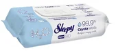 Chusteczki nawilżane - Sleepy Aqua Care 99,9% wody chusteczki wodne dla dzieci VEGAN 0% plastiku grube - miniaturka - grafika 1