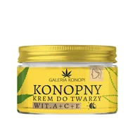 Kremy do twarzy - Konopny krem do twarzy na noc - Galeria Konopi - miniaturka - grafika 1