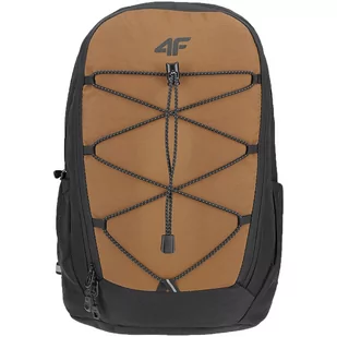 4F, Plecak sportowy (21,5L), 4FAW23ABACM187-82S, Brązowy - Plecaki - miniaturka - grafika 1