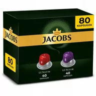 Kawa w kapsułkach i saszetkach - Kapsułki do Nespresso Jacobs lungo zestaw 80 szt. - miniaturka - grafika 1