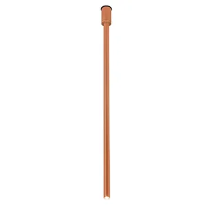 Podłużna lampa przysufitowa ALHA 9694 Dohar metalowa miedziana - Lampy sufitowe - miniaturka - grafika 1