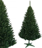 Choinki - Choinka sztuczna JAK ŻYWA 220 cm zielona naturalna świerk bardzo gęsty - miniaturka - grafika 1