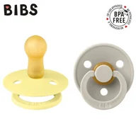 Smoczki uspokajające - Bibs Colour 2-Pack Sunshine & Sand M Smoczek Uspokajający Kauczuk Hevea - miniaturka - grafika 1