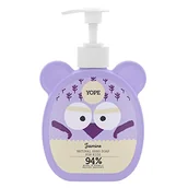 Kosmetyki kąpielowe dla dzieci - YOPE Naturalne mydło dla dzieci, jaśmin 400 ml - miniaturka - grafika 1