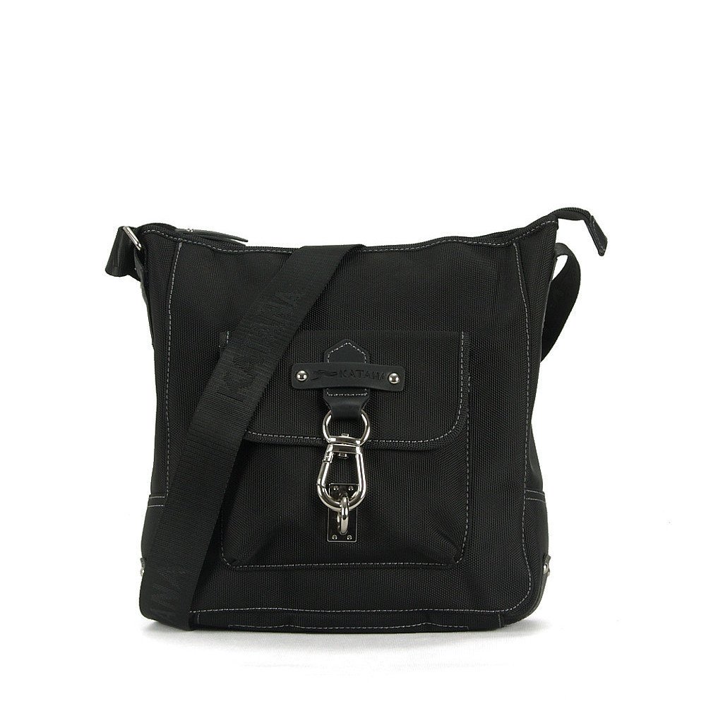 Torba Listonoszka CZARNA KATANA - Elegancja i Trwałość