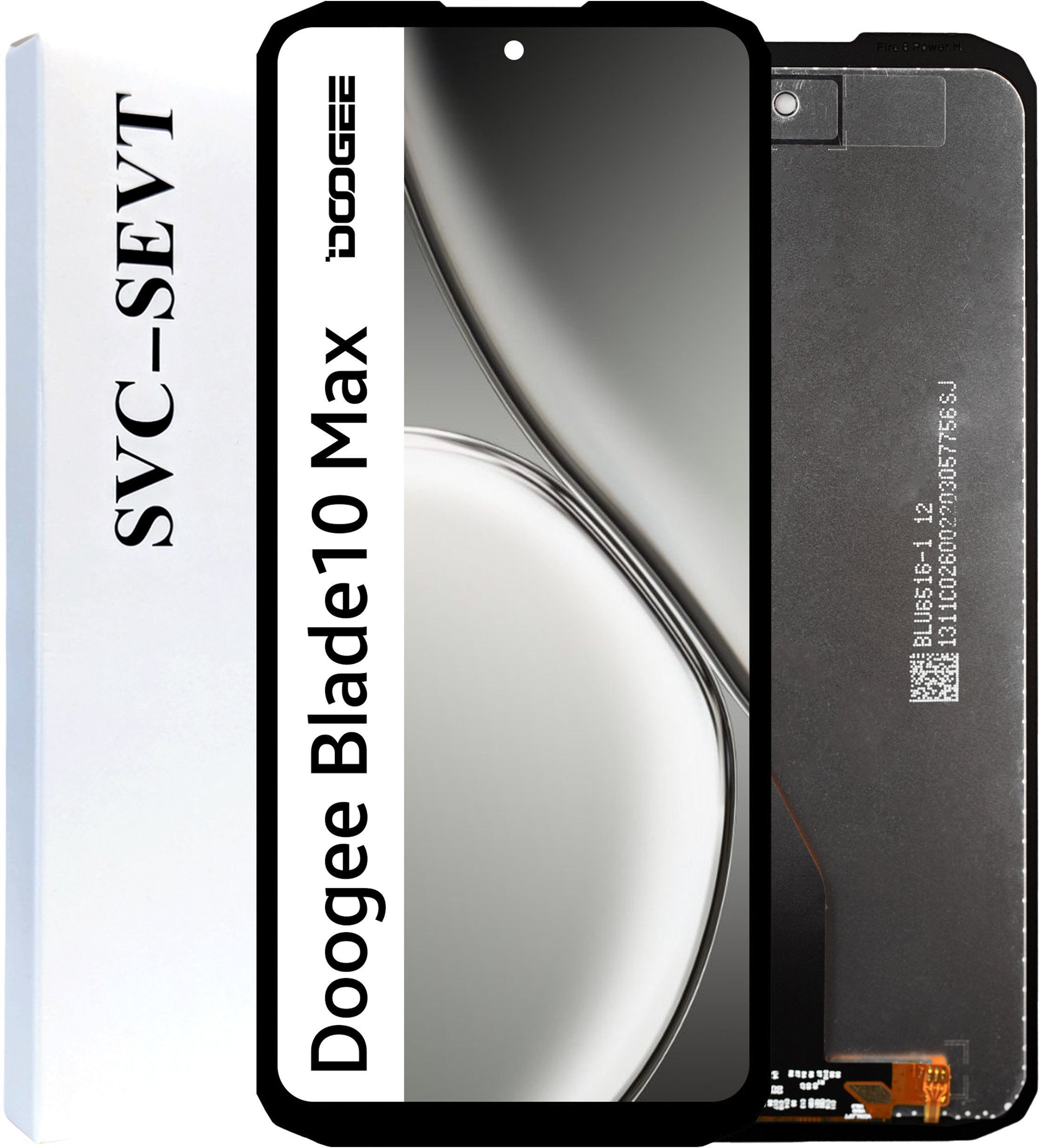 Wyświetlacz do Doogee Blade 10 Max Ekran LCD Oryginał Zila 5904858352371