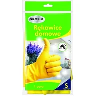 Inne artykuły do sprzątania - Grosik Rękawice Domowe rozm S MAX-7937 + 20 zł na pierwsze zakupy - miniaturka - grafika 1