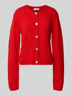 Swetry damskie - Kurtka z dzianiny z listwą guzikową model ‘Hanni’ - miniaturka - grafika 1