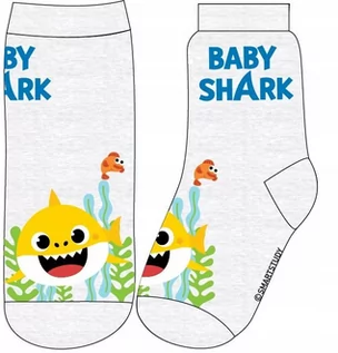 Skarpetki dla dzieci - SKARPETKI DZIECIĘCE BABY SHARK - 27-30 - grafika 1