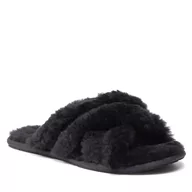 Kapcie damskie - Ugg Australia Kapcie W Scuffita 1123572 Blk - miniaturka - grafika 1