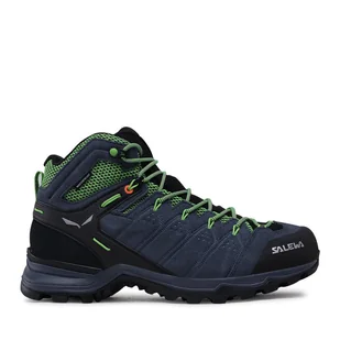Trekkingi Salewa Ms Alp Mate Mid Wp 61384-3862 Granatowy - Buty trekkingowe męskie - miniaturka - grafika 1