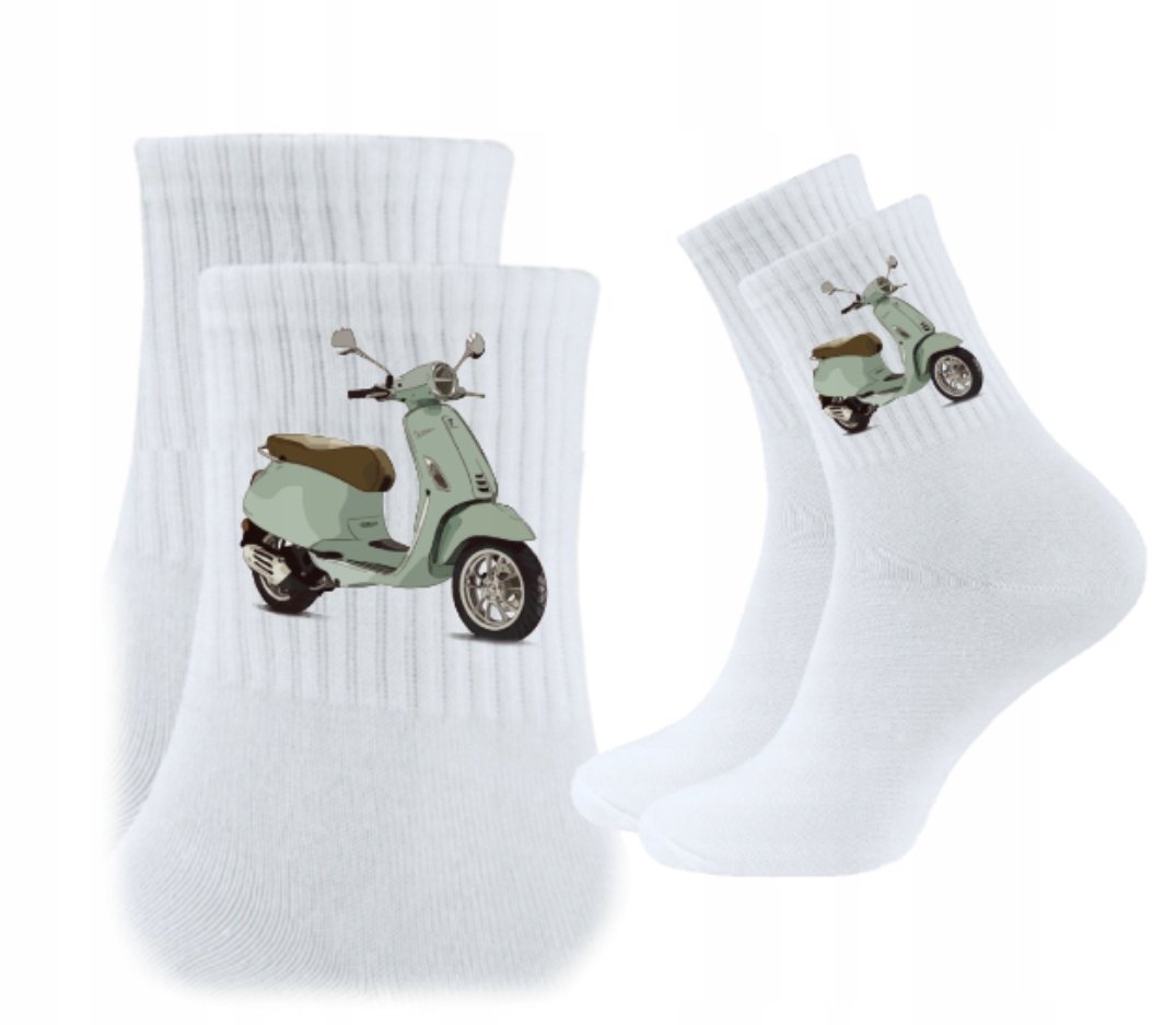 3x Skarpetki Skarpety motor motocykl motocyklista dla kierowcy VESPA