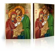 Ikony i obrazy sakralne - Ikona religijna Święta Rodzina - miniaturka - grafika 1