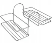 Półki łazienkowe - Podwójna półeczka na wannę Metaltex Oasis - miniaturka - grafika 1