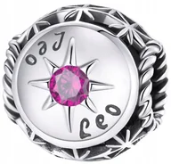 Bransoletki - Charms Zawieszka Charms Znak Zodiaku Lew Kamień Urodzinowy Charmsy Trusky - miniaturka - grafika 1