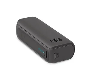 SBS TTBB5000MINIK NanoTube 5000mAh 10W Czarny - Powerbanki - miniaturka - grafika 1