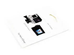 Zestaw Osłon 2W1 Obiektyw + Ekran Lcd Do Gopro Hero 4 - Paski, szelki, uprzęże foto - miniaturka - grafika 1