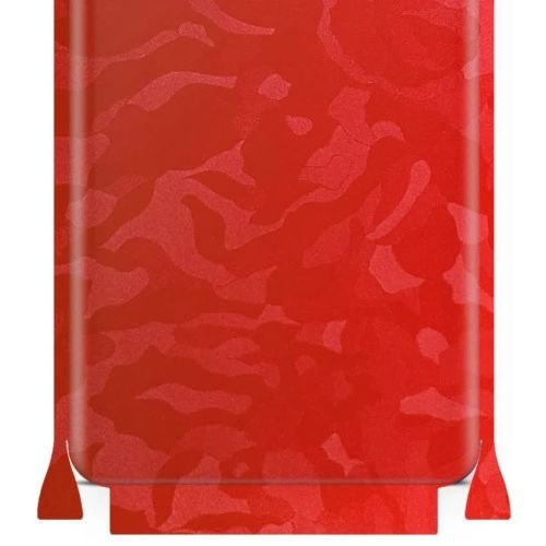 folia naklejka skórka strukturalna na TYŁ+BOKI do Apple iPad Pro 11 (2021) - Moro Camo Czerwony - apgo SKINS