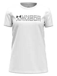 Under Armour Koszulka w kolorze białym - Koszulki i topy damskie - miniaturka - grafika 1