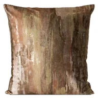 Poszewki na poduszki - Poszewka EUROFIRANY Ella 45 x 45 cm Brązowy - miniaturka - grafika 1