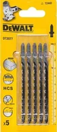 Brzeszczoty - Dewalt brzeszczoty do cięcia drewna i laminatu, długość 100mm, 5 sztuk DT2077-QZ - miniaturka - grafika 1