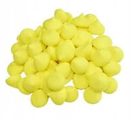 Dodatki do ciast w proszku - DEKORACJA POSYPKA małe bezy beziki żółte 2cm - 50g - miniaturka - grafika 1