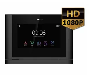 Commax CDV-70MF(DC) DARK SILVER Monitor 7" z serii "Fine View HD" z doświetleniem LED CDV-70MF(DC) DARK SILVER - Wideodomofony - miniaturka - grafika 2