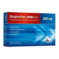 Witaminy i minerały - APTEO MED Ibuprofen 200mg, 24 tabletki powlekane - miniaturka - grafika 1