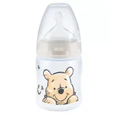 Butelki dla niemowląt - NUK BUTELKA 150ML ZE WSKAŹNIKIEM TEMPERATURY KUBUŚ PUCHATEK SMOCZEK SILIKONOWY 0-6 66533-uniw - miniaturka - grafika 1