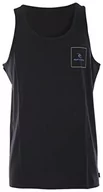 Koszulki i topy damskie - Rip Curl Corp ICON Tank top 2023 Black - miniaturka - grafika 1