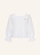 Bluzki damskie - Tommy Hilfiger Bluzka weiss - miniaturka - grafika 1