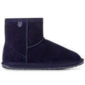 Botki damskie - Buty Emu Australia Wallaby Mini Teens T10103MIDN - granatowe - miniaturka - grafika 1