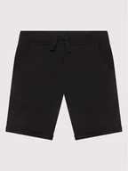Spodenki damskie - Guess Szorty sportowe L93Q25 KAUG0 Czarny Regular Fit - miniaturka - grafika 1