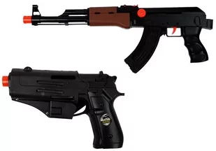 Zestaw Policjanta S.W.A.T Pistolety Kask - Zabawki militarne - miniaturka - grafika 5