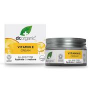 Akcesoria do golenia męskie - Dr. Organic DR Organic witamina E Cream 50 ML DRC04017 - miniaturka - grafika 1