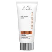 Maseczki do twarzy - Apis Professional Retin Ambre Synergy, łagodząca maska do twarzy z betaglukanem i ektoiną, 200 ml - miniaturka - grafika 1