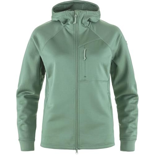 Fjällräven Abisko Grid damska bluza polarowa z kapturem