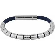 Bransolety męskie - Bransoletka Męska Police PEAGB2211513 Stal nierdzewna 19 cm - miniaturka - grafika 1