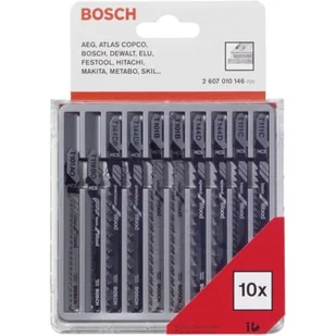 Bosch Zestaw brzeszczotów do wyrzynarki 2607010146 T 10 szt. - Brzeszczoty - miniaturka - grafika 1