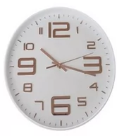 Zegary - Zegar ścienny Modern, śr. 30,5 cm, plastik - miniaturka - grafika 1