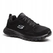 Buty sportowe męskie - Skechers Buty Męskie Burns Agoura 52635/BBK Czarne 44 Eu - miniaturka - grafika 1