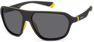 Polaroid PLD 2152/S Matte Black/Yellow - Okulary przeciwsłoneczne - miniaturka - grafika 1