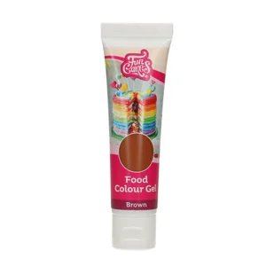 Barwnik spożywczy FunCakes Food Colour Gel 30g - BRĄZOWY - Dodatki do ciast w proszku - miniaturka - grafika 1
