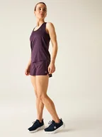 Spodnie sportowe damskie - Dare 2b Szorty funkcyjne "Off Trail" w kolorze fioletowym - miniaturka - grafika 1