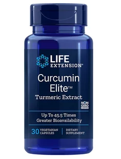 Kurkumina Curcumin Elite Turmeric Extract 30 kapsułek Life Extension 737870246732 - Suplementy naturalne - miniaturka - grafika 4