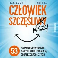 Audiobooki - poradniki - Człowiek szczęśliwszy. 53 naukowo udowodnione nawyki, które pomagają odnaleźć radość życia - miniaturka - grafika 1
