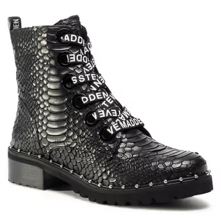 Botki damskie - Steve Madden Trapery Tess SM11000710-02002-967 Black - grafika 1