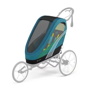 Cybex, Zeno, Tapicerka siedziska wózka/Przyczepki do biegania/do roweru (CYBEX SPORTS), Maliblue - Wózki dziecięce - miniaturka - grafika 1