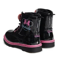 Buty dla dziewczynek - Trzewiki Mickey&Friends CM-AW24-330DSTC Czarny - miniaturka - grafika 1