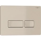 Przyciski spłukujące - Mexen Tex 04 przycisk spłukujący, beżowy- 6104-07 - miniaturka - grafika 1